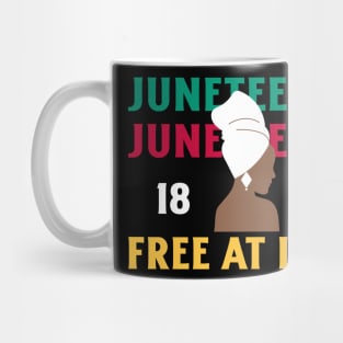 Juneteenth Free At Last Black Pride Black America Mug